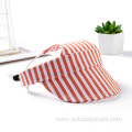 Wholesale luxury ajustable pet dog printing fabric hat
